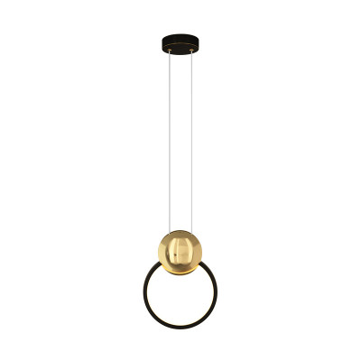 Подвесной светильник SIGHT black brass