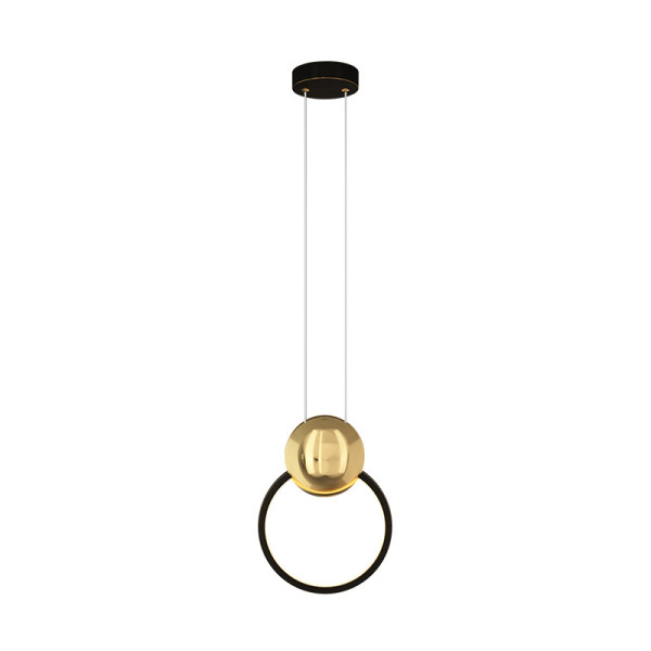 Подвесной светильник SIGHT black brass