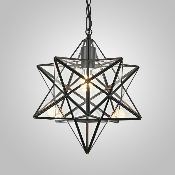 Люстра Black Star Clear Glass 35 см