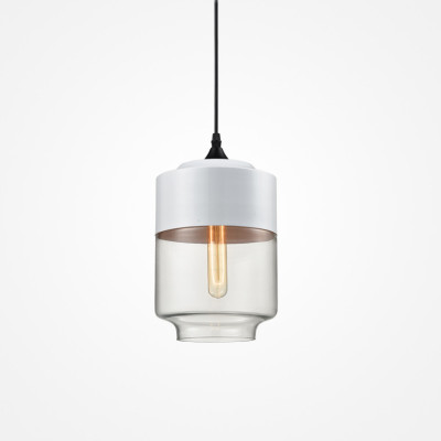 Подвесной светильник NORD A D18 White/Transparent