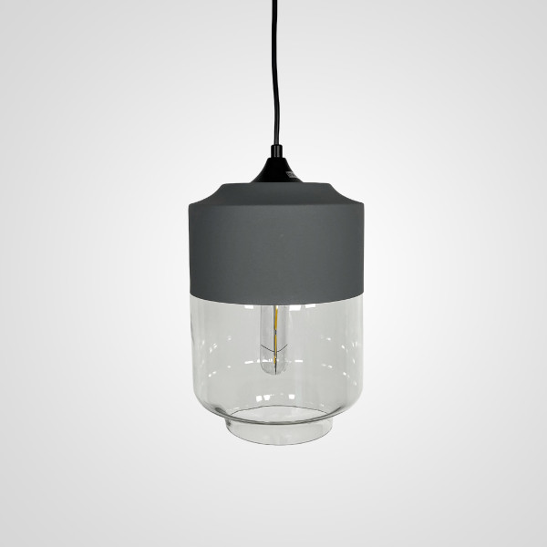Подвесной светильник NORD A D18 Gray/Transparent