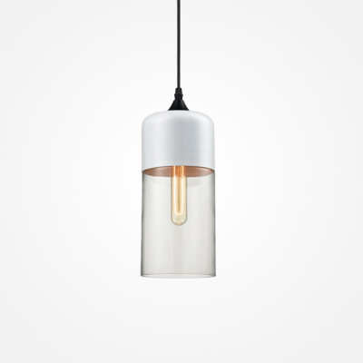 Подвесной светильник NORD B D13 White/Transparent