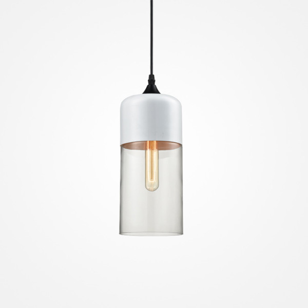 Подвесной светильник NORD B D13 White/Transparent