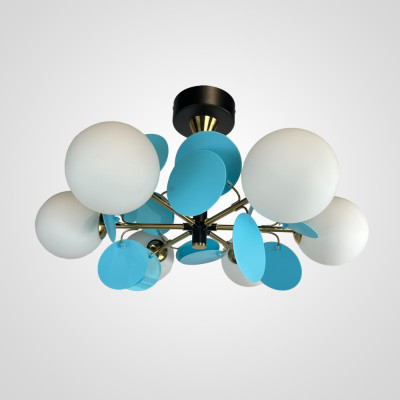 Потолочная люстра Light of MATISSE BLUE D55