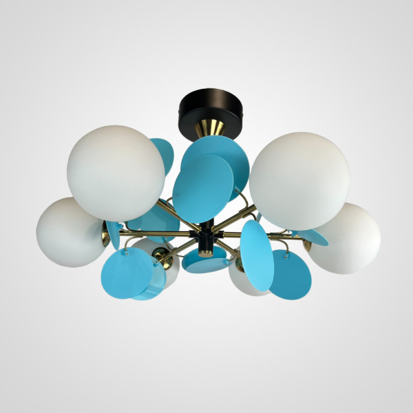 Потолочная люстра Light of MATISSE BLUE D55