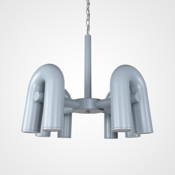 Подвесная люстра FANNY 8 Grey