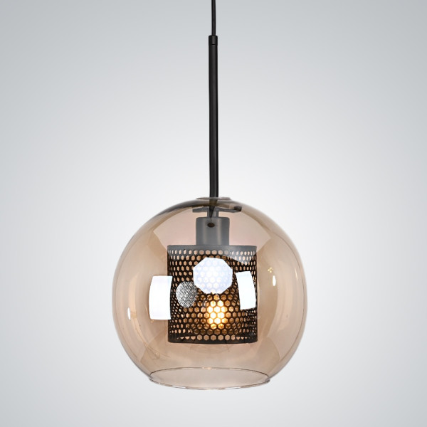 Подвесной светильник CATCH AMBER Ball M D24