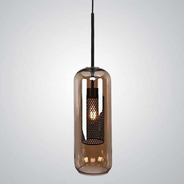 Подвесной светильник CATCH AMBER Cylinder S D15