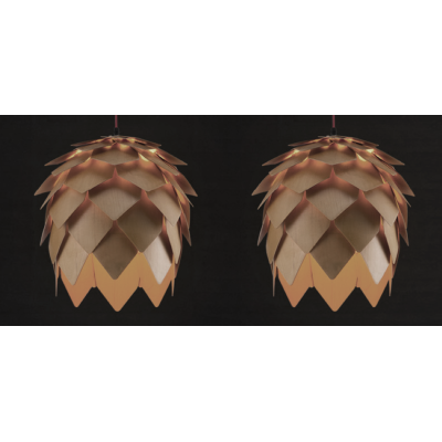 Подвесной светильник Crimea Pine Cone natural wood D40