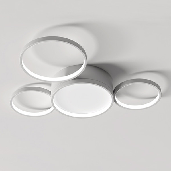 Потолочный светильник TWINE 4 rings White