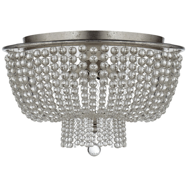 Потолочная люстра JACQUELINE CLEAR FLUSH-MOUNT Crystal
