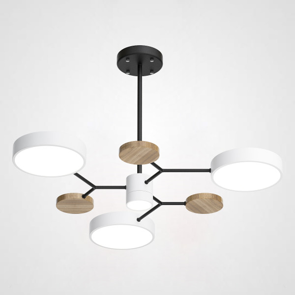 Люстра на штанге MEADE 4 lamps White