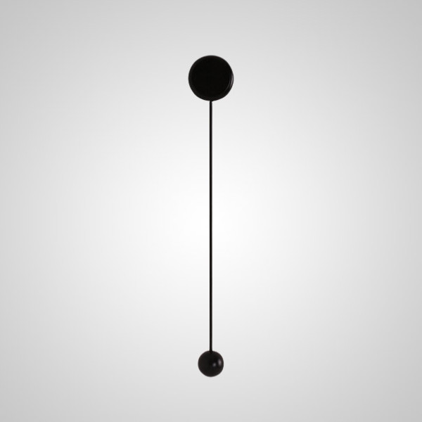 Бра Pin Wall Light B Black