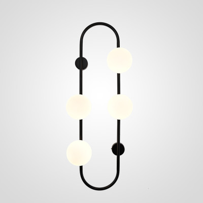Настенное бра HOOP WALL H77 Black