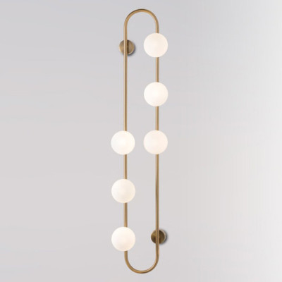 Настенное бра HOOP WALL H115 Gold