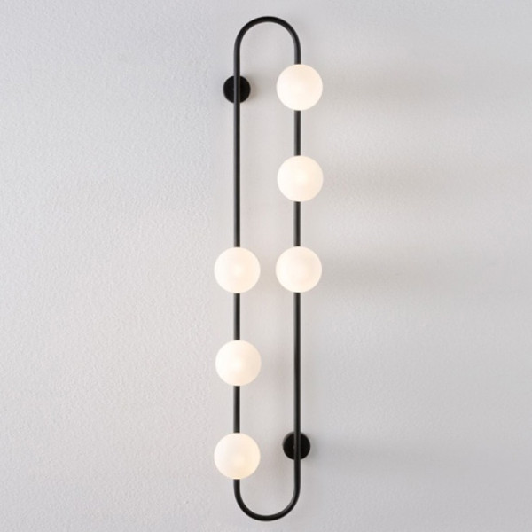 Настенное бра HOOP WALL H115 Black