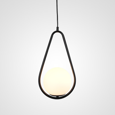 Подвесной светильник HOOP DROP Black