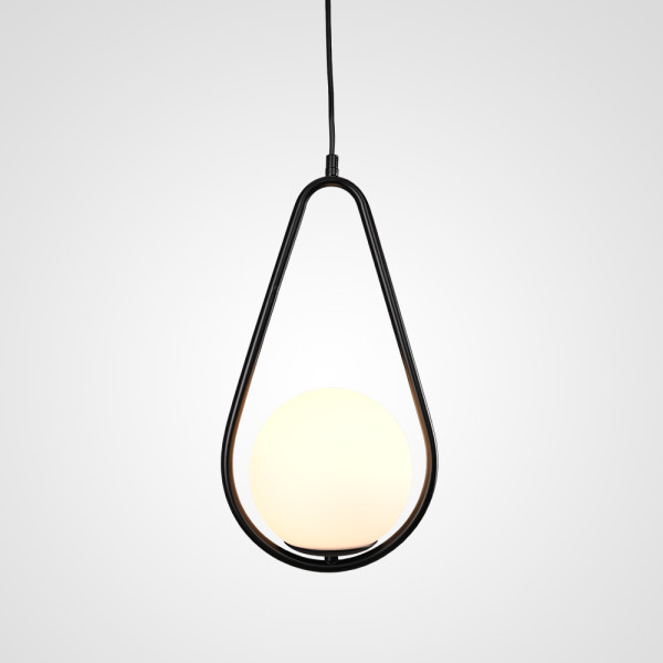 Подвесной светильник HOOP DROP Black