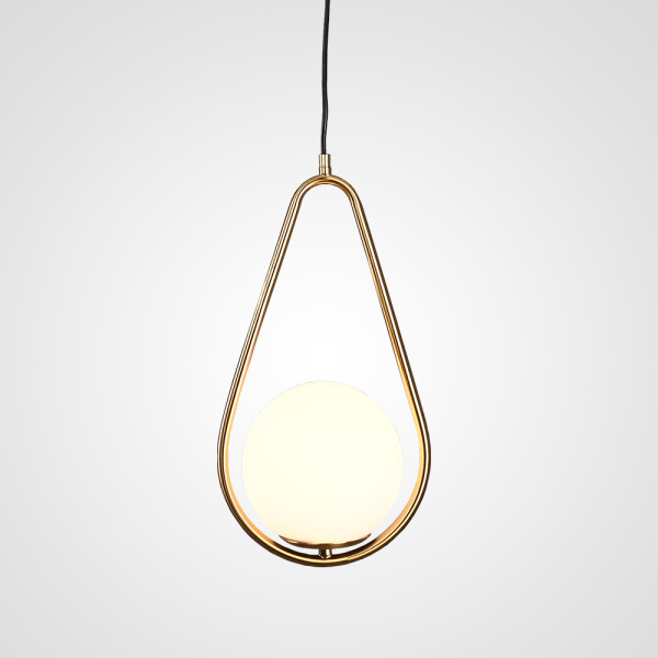 Подвесной светильник HOOP DROP Brass