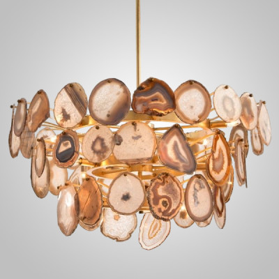 Люстра на штанге Agate Burst Chandelier 3 Round D70