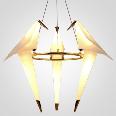 Подвесная люстра Origami Bird Chandelier 3