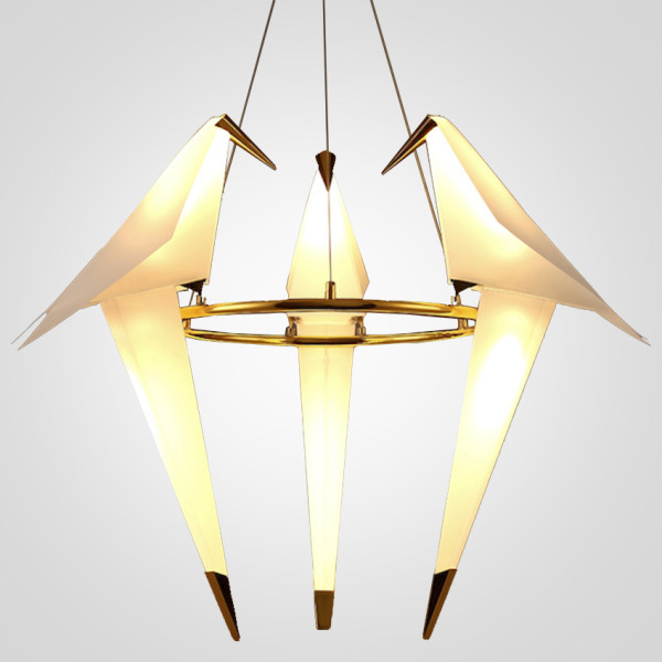 Подвесная люстра Origami Bird Chandelier 3