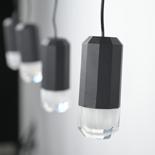 Подвесной светильник Via Wireflow Chandelier polyhedral 0374 Suspension lamp