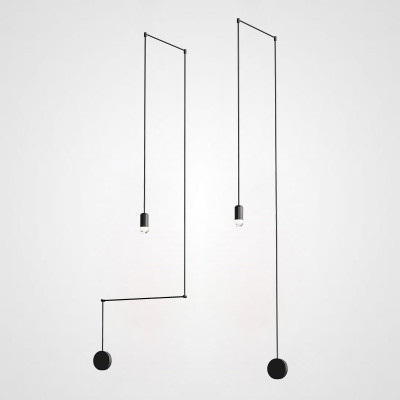 Подвесной светильник VIA Wireflow polyhedral 0347 Free-Form pendant lamp