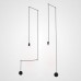 Подвесной светильник VIA Wireflow polyhedral 0347 Free-Form pendant lamp