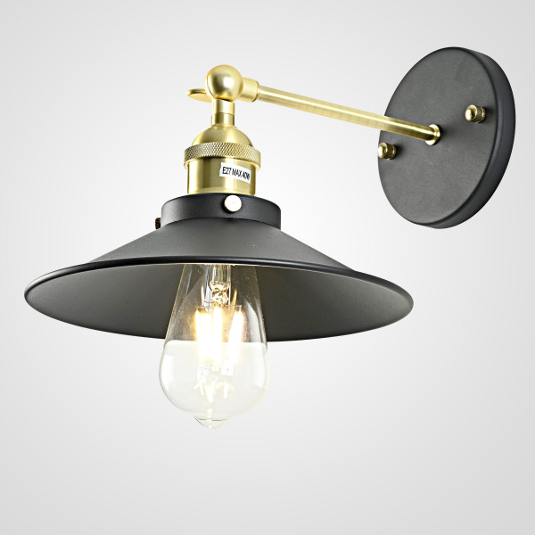 Бра Loft Cone Factory Black