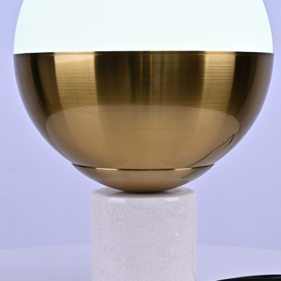 Настольная лампа Geneva Globe Marble