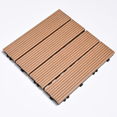Садовая плитка ДПК 30x30 TEAK SH-WPCSG-4H-21 - террасный паркет