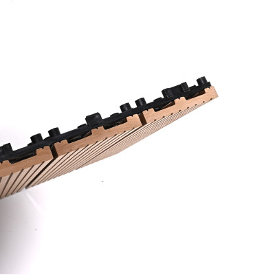 Садовая плитка ДПК 30x30 TEAK SH-WPCSG-4H-21 - террасный паркет