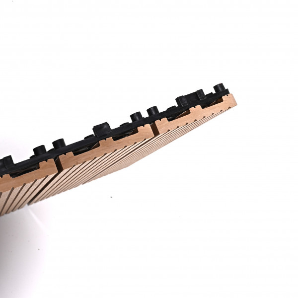 Садовая плитка ДПК 30x30 TEAK SH-WPCSG-4H-21 , террасный паркет