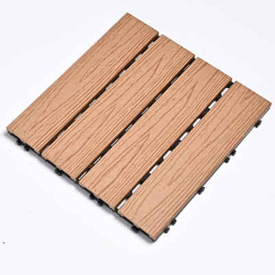 Садовая плитка ДПК 30x30 TEAK SH-WPC2D-4HX-19 - террасный паркет