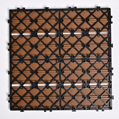 Садовая плитка ДПК 30x30 TEAK SH-WPC2D-4HX-19 - террасный паркет