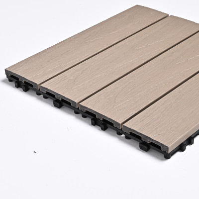 Садовая плитка ДПК 30x30 MAPLE SH-WPCOE-4H-12 - террасный паркет