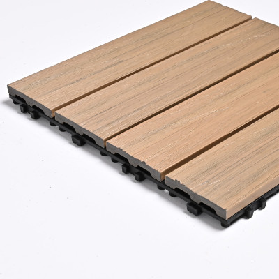 Садовая плитка ДПК 30x30 MAPLE SH-WPCOE-4H-6 - террасный паркет