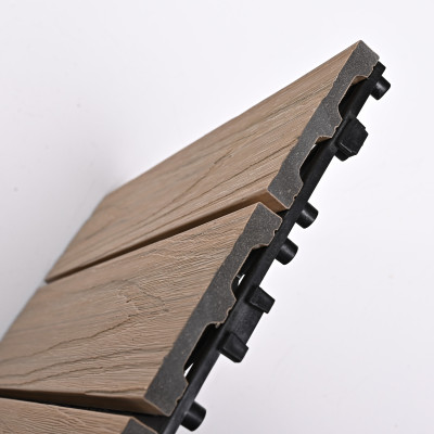 Садовая плитка ДПК 30x30 MAPLE SH-WPCOE-4H-6 - террасный паркет