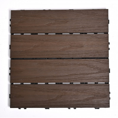 Садовая плитка ДПК 30x30 ROSEWOOD SH-WPCOE-4H-5 , террасный паркет