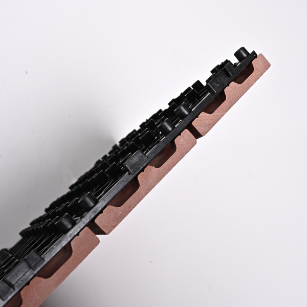 Садовая плитка ДПК 30x30 RED WOOD SH-WPC2D-4HC-4 , террасный паркет