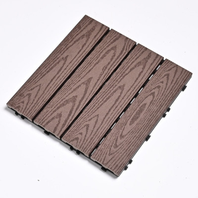 Садовая плитка ДПК 30x30 COFFEE SH-WPC2D-4HC-3 - террасный паркет