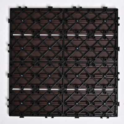 Садовая плитка ДПК 30x30 COFFEE SH-WPC2D-4HC-3 - террасный паркет