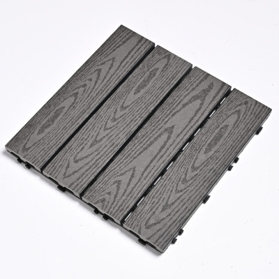 Садовая плитка ДПК 30x30 GREY SH-WPC2D-4HC-2 - террасный паркет