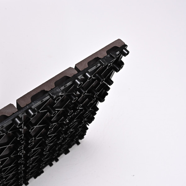 Садовая плитка ДПК 30x30 DARK COFFEE SH-WPC2D-4HC-1 , террасный паркет