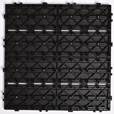 Садовая плитка ДПК 30x30 DARK COFFEE SH-WPC2D-4HC-1 - террасный паркет