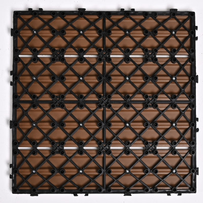 Садовая плитка ДПК 30x30 TEAK SH-WPC2D-4HC-25 - террасный паркет