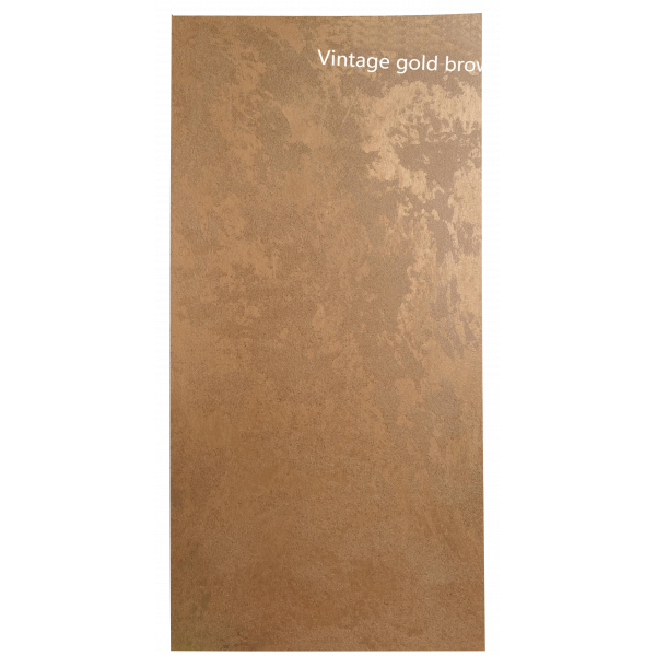 Твёрдая стеновая панель KBOOS Vintage Gold Brown 1220*3050*3мм 5430-88