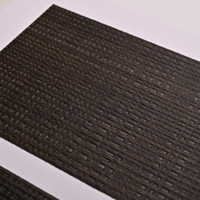 Стеновая панель CROWN CR13321-88 Палисандр шоколадный 3D - 2800*1220*5 мм