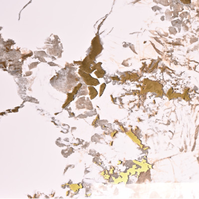 Стеновая панель CROWN CR13534-88 Мрамор Катакатта Голд - 2800*1220*5 мм